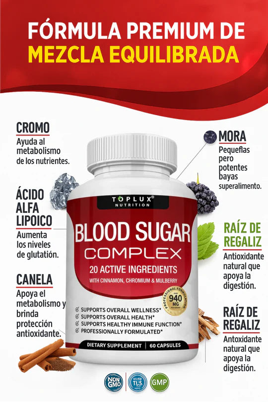 BLOOD SUGAR COMPLEX X 60