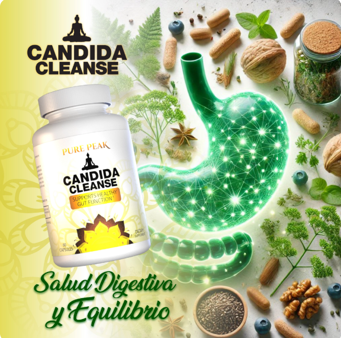 🌿CANDIDA CLEANSE CÁPSULAS 🍄 RECUPERA TU VITALIDAD Y FISICO (PRODUCTO VERIFICADO)
