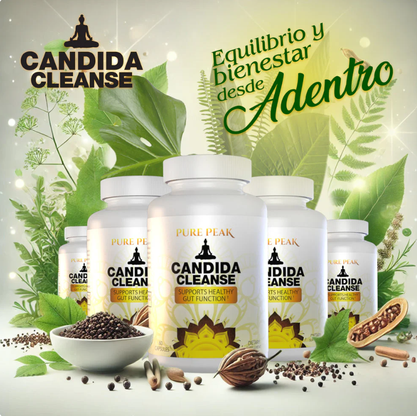 🌿CANDIDA CLEANSE CÁPSULAS 🍄 RECUPERA TU VITALIDAD Y FISICO (PRODUCTO VERIFICADO)