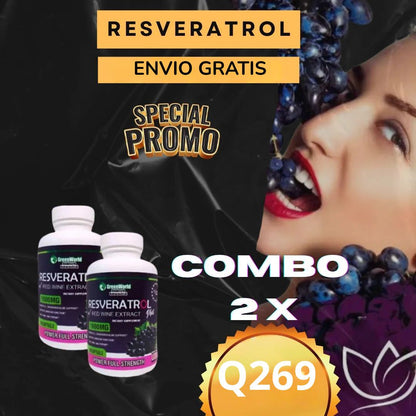 RESVERATROL - Más vitalidad y cuidado celular con Resveratrol