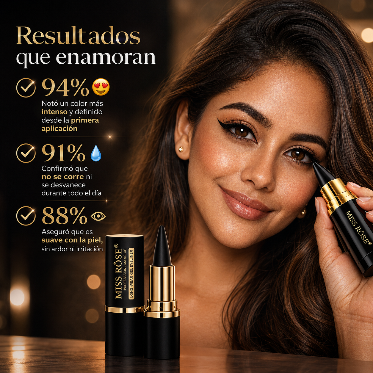 EYE LINE || Ojos definidos, mirada poderosa — sin correrse ni manchar