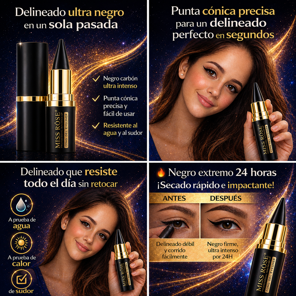 EYE LINE || Ojos definidos, mirada poderosa — sin correrse ni manchar