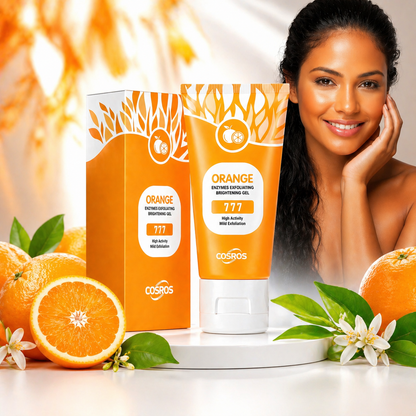 ORANGE GLOW GEL EXFOLIANTE || Limpieza profunda que deja tu piel suave y fresca