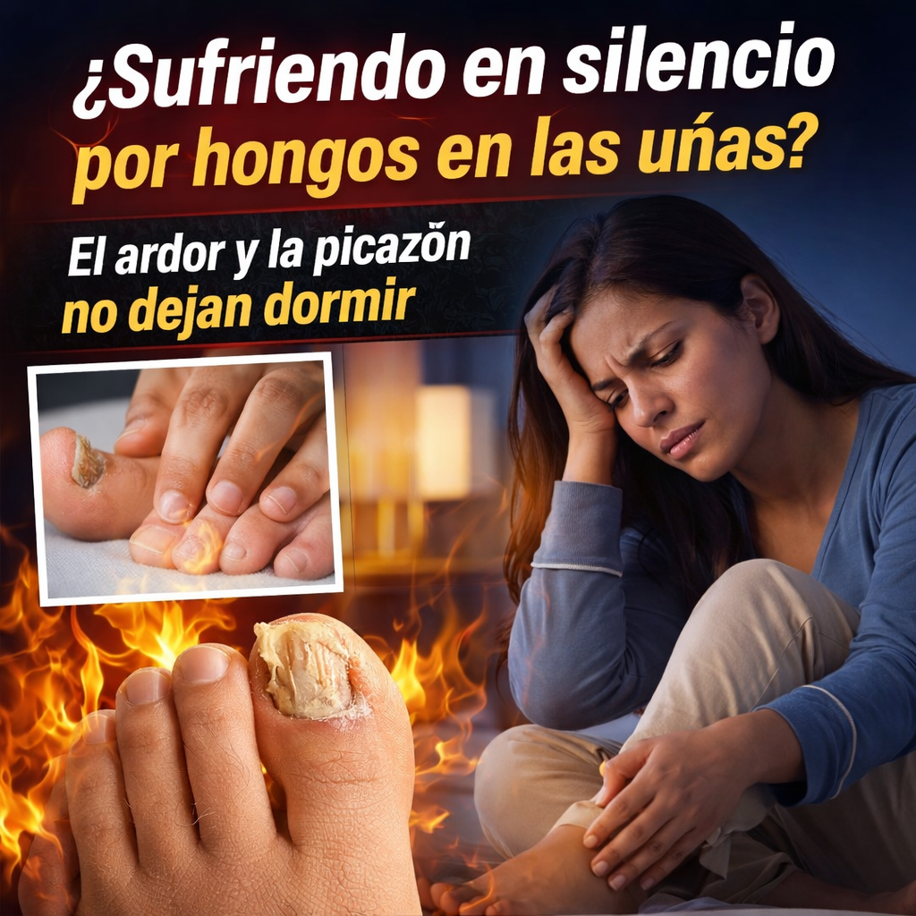 “Tratamiento nocturno para eliminar hongos en uñas”