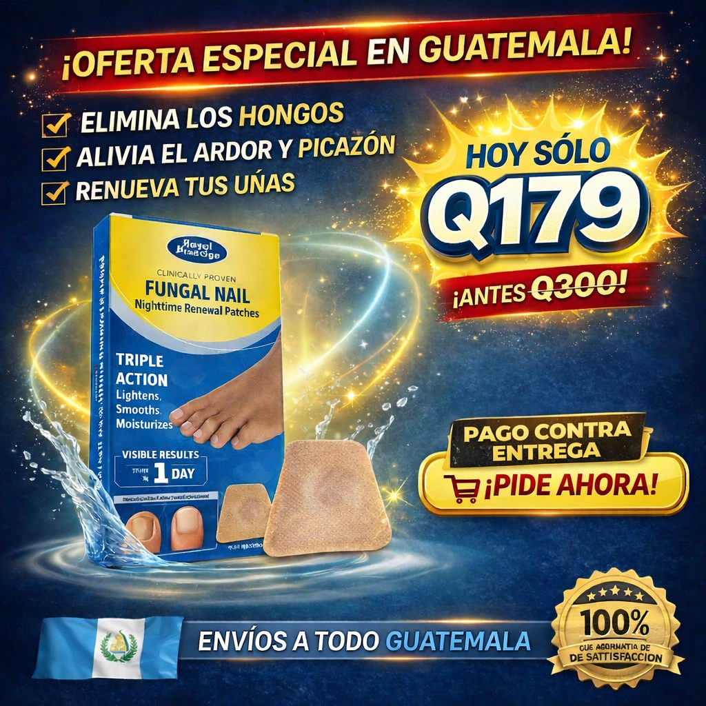“Tratamiento nocturno para eliminar hongos en uñas”
