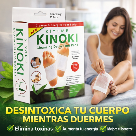 Parches Desintoxicantes Kinoki – Limpia tu cuerpo mientras duermes