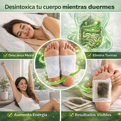 Parches Desintoxicantes Kinoki – Limpia tu cuerpo mientras duermes