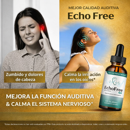 ECHO FREE - Tu Solución Natural para Oídos Más Saludables 🌿👂