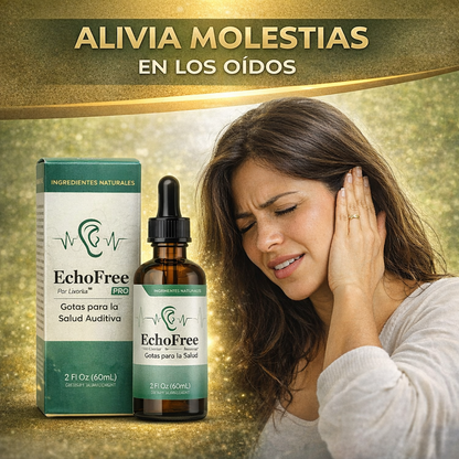 ECHO FREE - Tu Solución Natural para Oídos Más Saludables 🌿👂