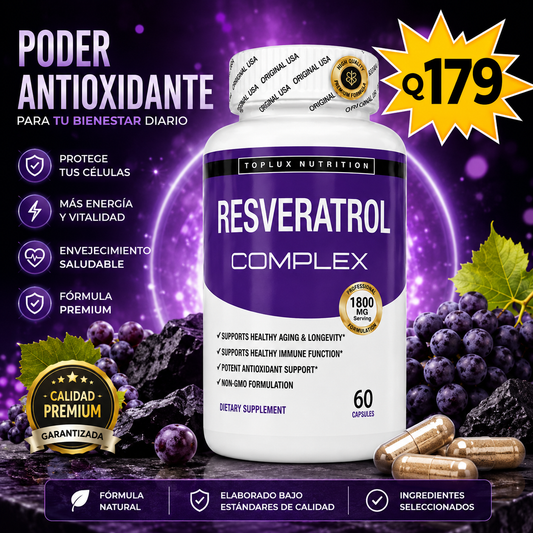 Resveratrol || REJUVENECIMIENTO NATURAL