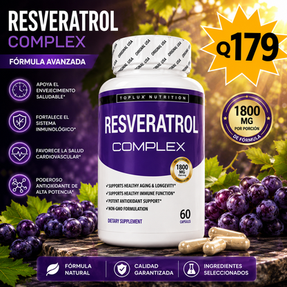 Resveratrol || REJUVENECIMIENTO NATURAL