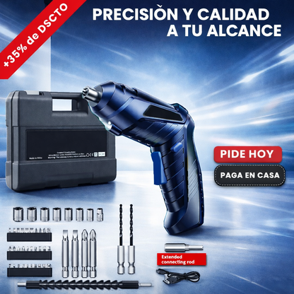 DESTORNILLADOR INALAMBRICO 48 PZS || Potencia y precisión en tus manos