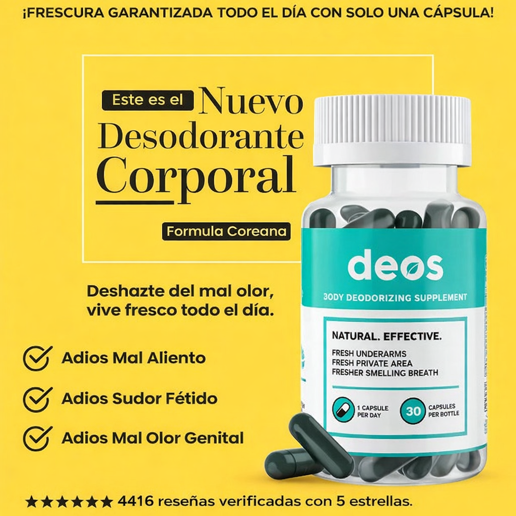 DEOS - Frescura interna que se nota por fuera