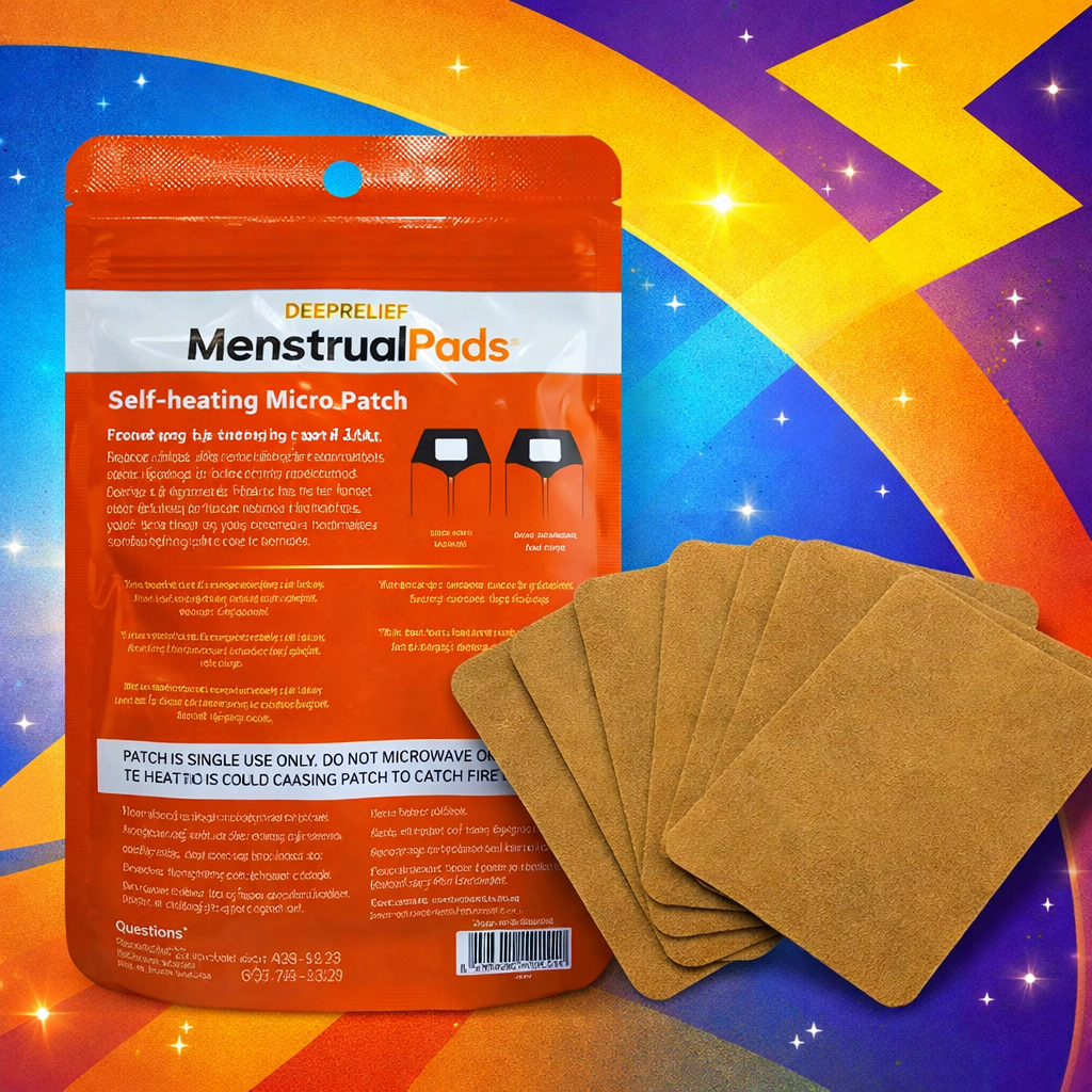 PARCHES TÉRMICOS PARA COLICOS MENSTRUAL