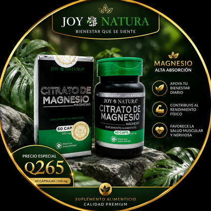 CITRATO DE MAGNESIO 60 CAPS