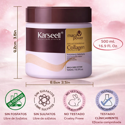 ✨ Mascarilla Capilar Premium Karseell – Hidratación y Suavidad que Sí Se Siente