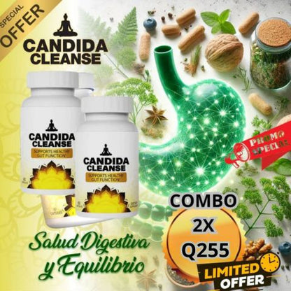 🌿CANDIDA CLEANSE CÁPSULAS 🍄 RECUPERA TU VITALIDAD Y FISICO (PRODUCTO VERIFICADO)