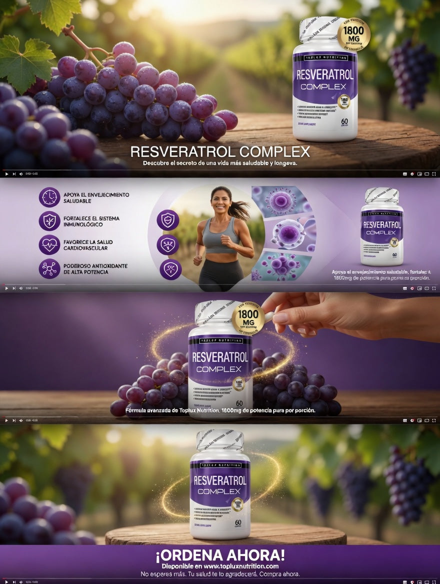 Resveratrol || REJUVENECIMIENTO NATURAL