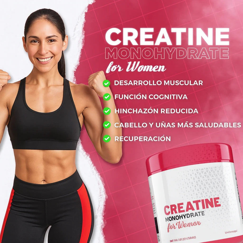CREATINA FOR WOMEN  CON COLÁGENO Y AMINOÁCIDOS ||