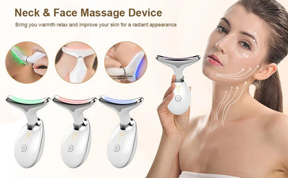 Masajeador facial y reafirmante cuello